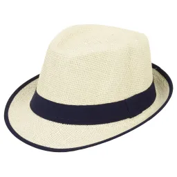 R134 Classic Hat With Navy Band