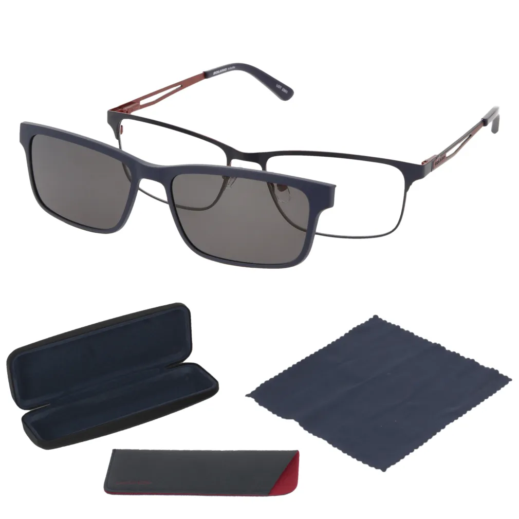 Solano CL10172C Corrective Frame With Clip-On Sun Cover