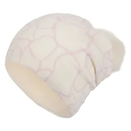 W256A Ecru Winter Hat Women'S Pompon With Rabbit Fur