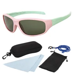 PJ1601C Pink Aquamarine Flexible Sunglasses Children'S Polarized