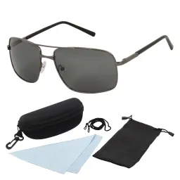 Polar Fashion P215 Silver Polarized Sunglasses